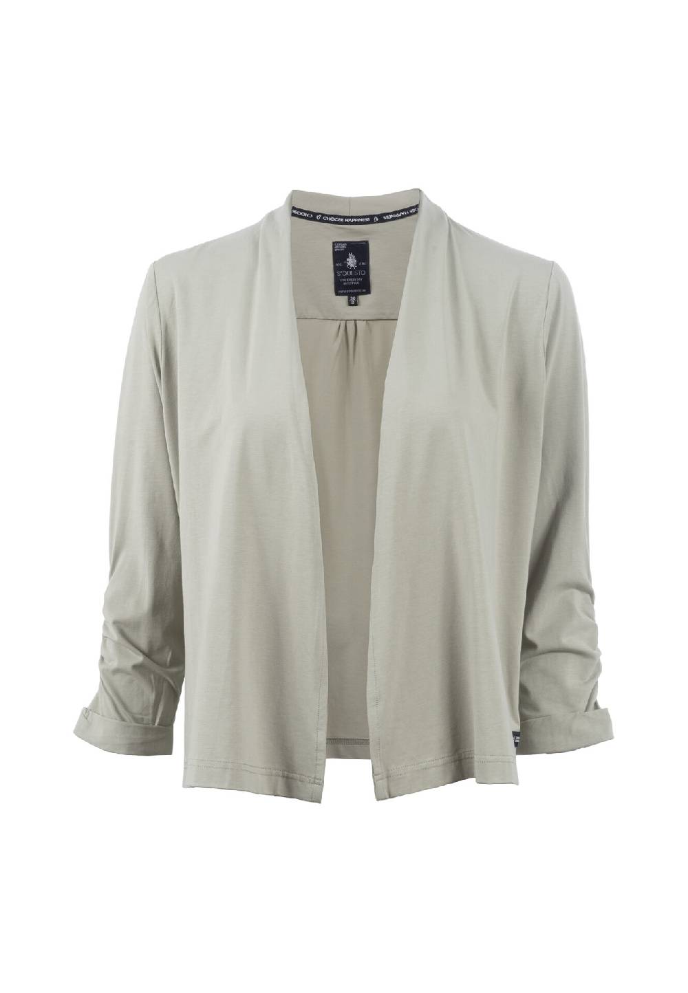 Sonia Originelli Sweatjacke, 3/4 Arm, Schalkragen - Fashion, Damenmode, Herrenmode Fabrikverkauf