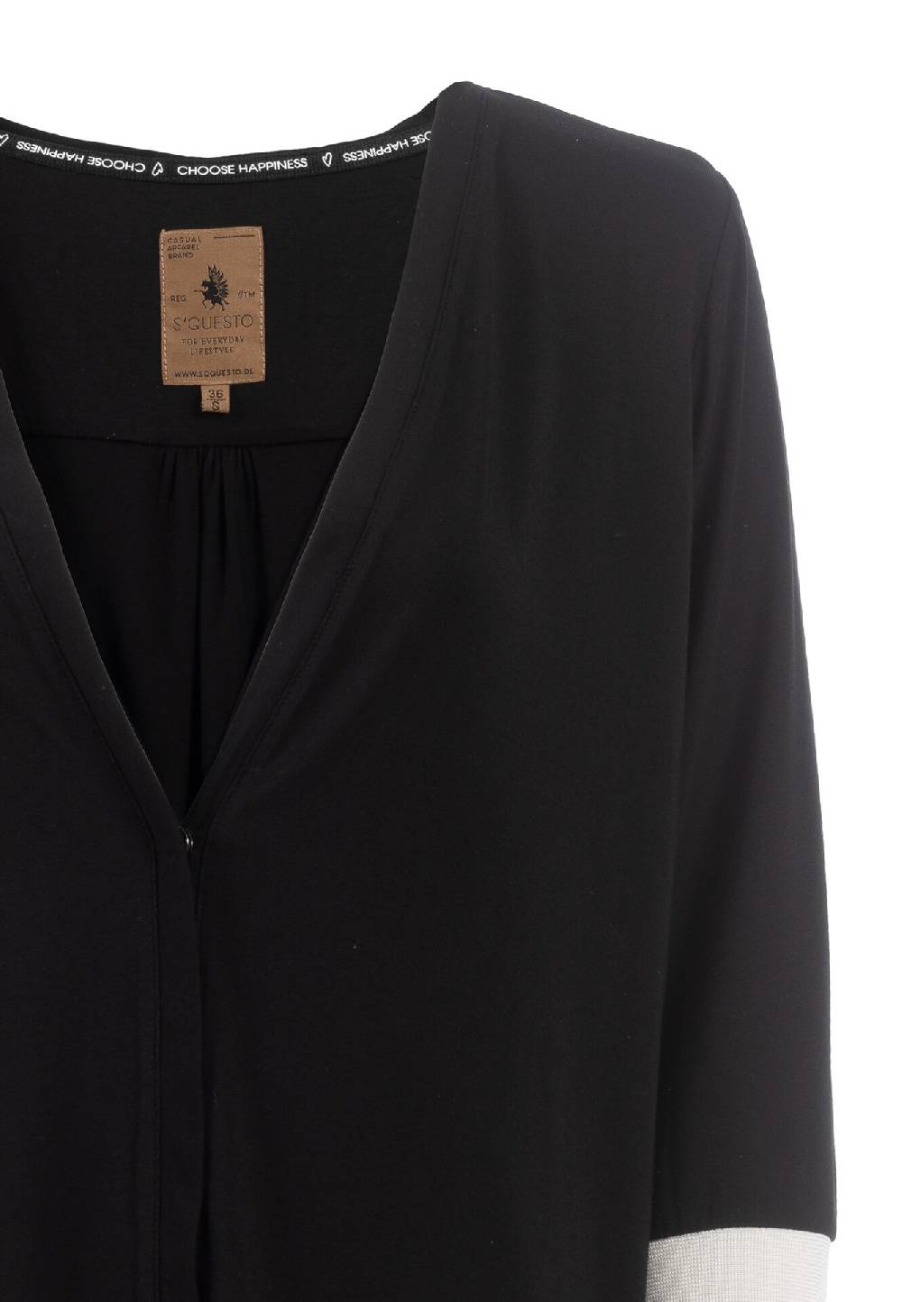 Sonia Originelli Shirtjacke, 3/4 Ärmel, V-Ausschnitt - Fashion, Damenmode, Herrenmode Blitzverkäufe