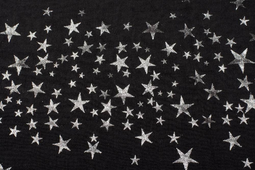 ﻿Stylebreaker Loop Schal mit Metallic Sterne Print Räumungsverkauf