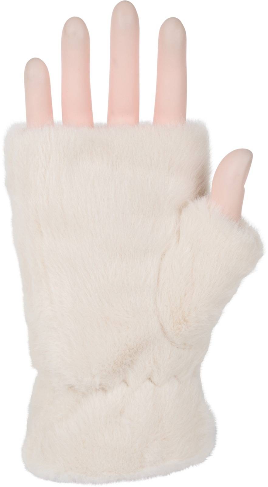Stylebreaker Fingerlose Handschuhe Kunstfell Einfarbig Tägliche Deals