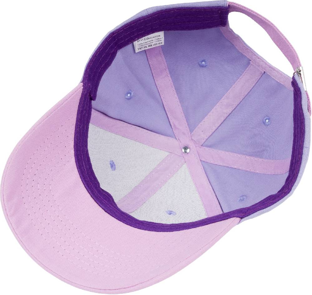 Stylebreaker Baseball Cap Zweifarbig Pastell Bis zu 60% Rabatt