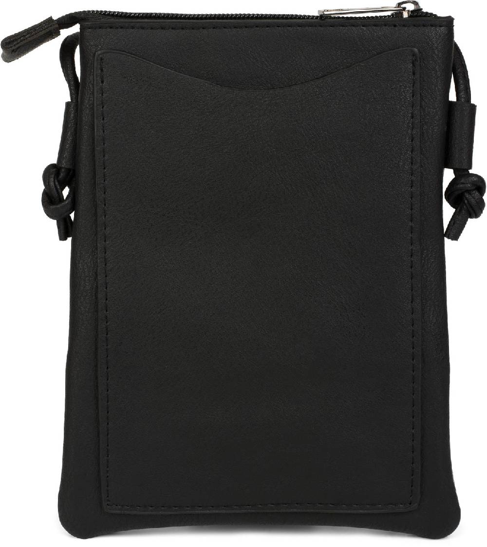 Stylebreaker Mini Umhängetasche mit ZickZack Cutout und Nieten zollfrei