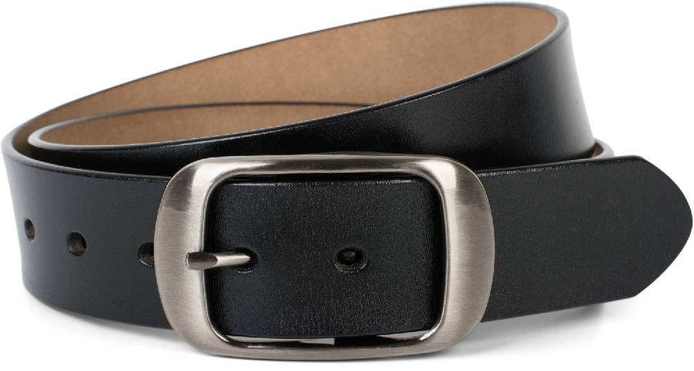 Stylebreaker Unisex Leder Gürtel Unifarben Auslauf