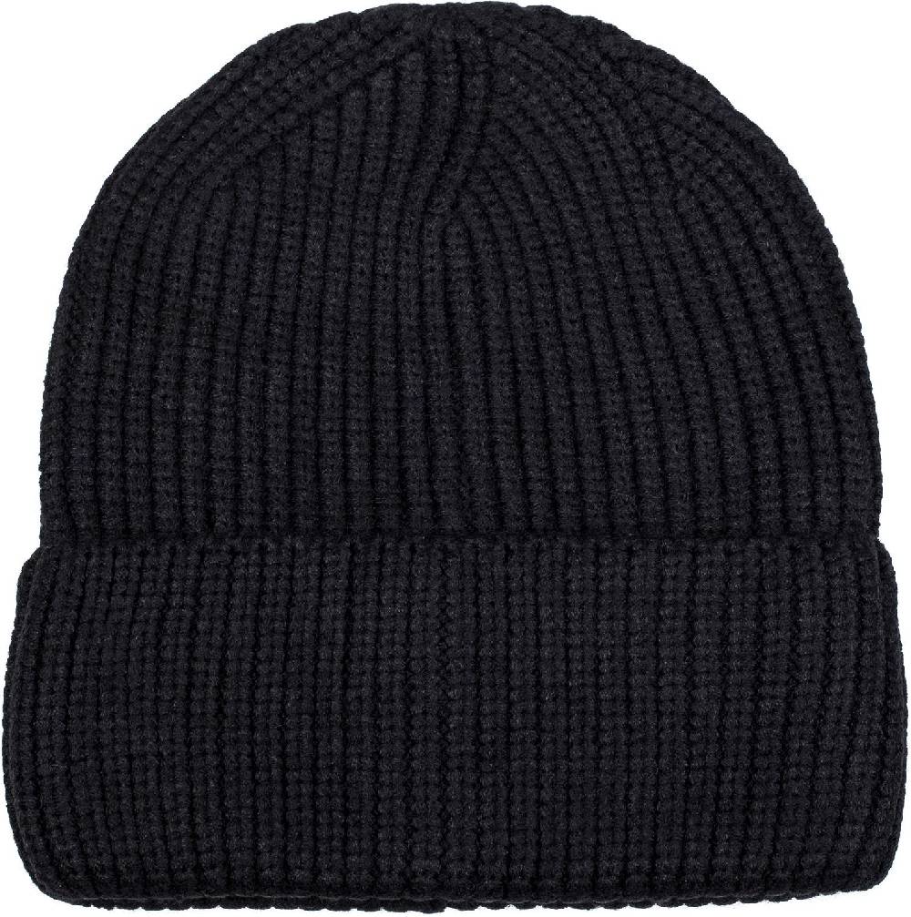 Stylebreaker Feinstrick Beanie Mütze mit Krempe Schlussverkauf