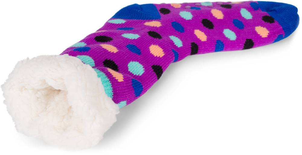 Stylebreaker ABS Kuschelsocken Punkte Muster Günstig kaufen