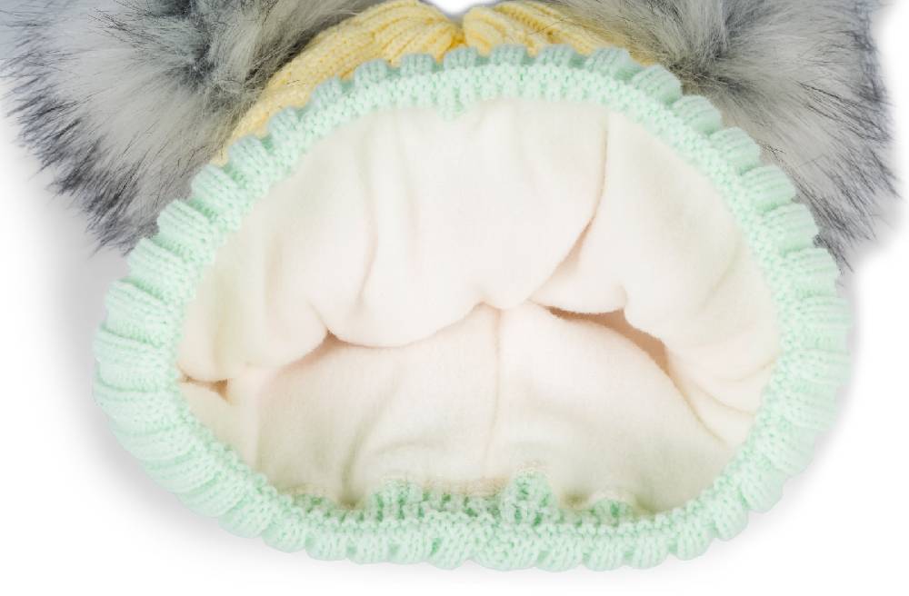 Stylebreaker Gestreifte Kinder Bommelmütze mit zwei Bommel Riesige Ersparnisse