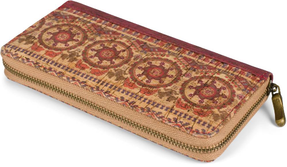 Stylebreaker Kork Geldbörse mit buntem Muster Print JETZT KAUFEN