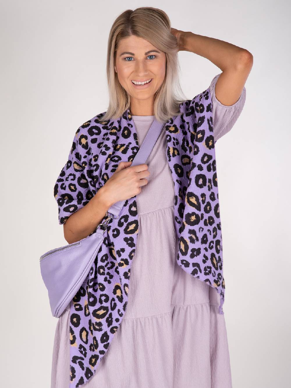Stylebreaker Musselin Dreiecktuch Leoparden Print Zeitbegrenzte Promotion