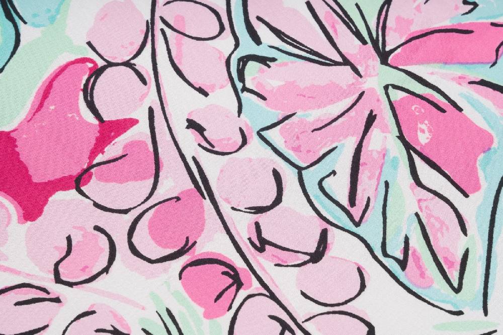 Stylebreaker Halstuch Palmen Muster Popart Style Sonderangebot der Fabrik