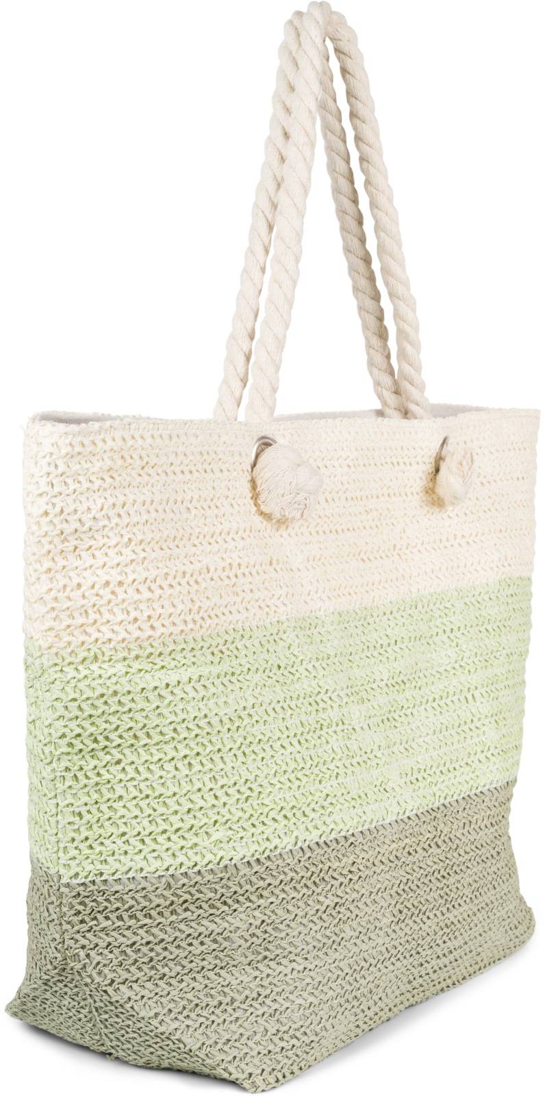 Stylebreaker Gestreifte Papierstroh Strandtasche Angebote
