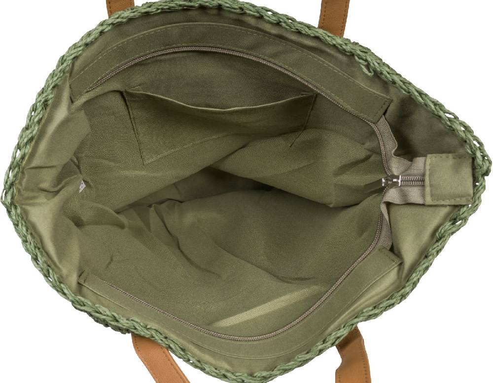 Stylebreaker Papierstroh Schultertasche - Basttasche Fabrik Onlineshop