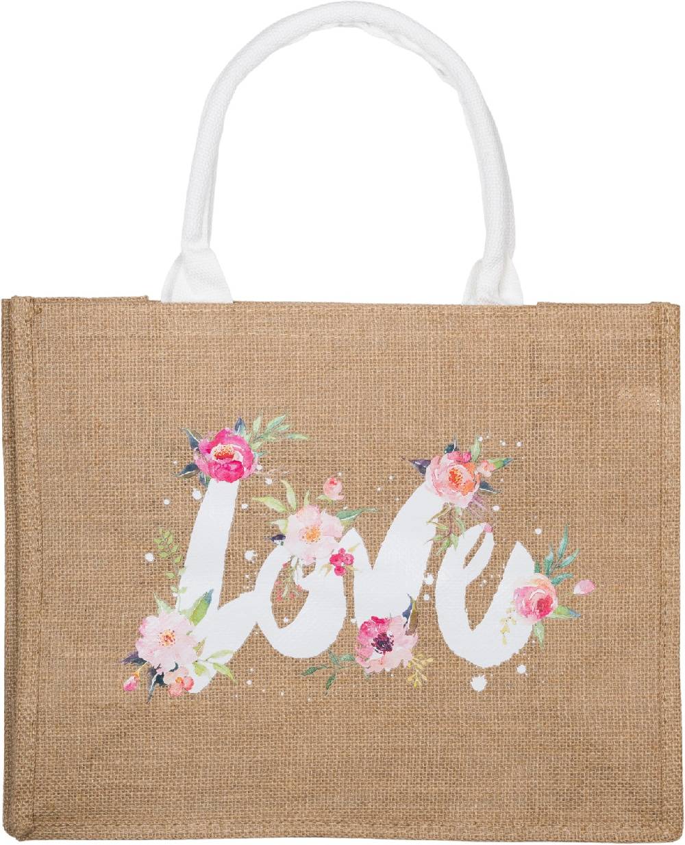 Stylebreaker Leinen Henkeltasche LOVE Exklusivangebot