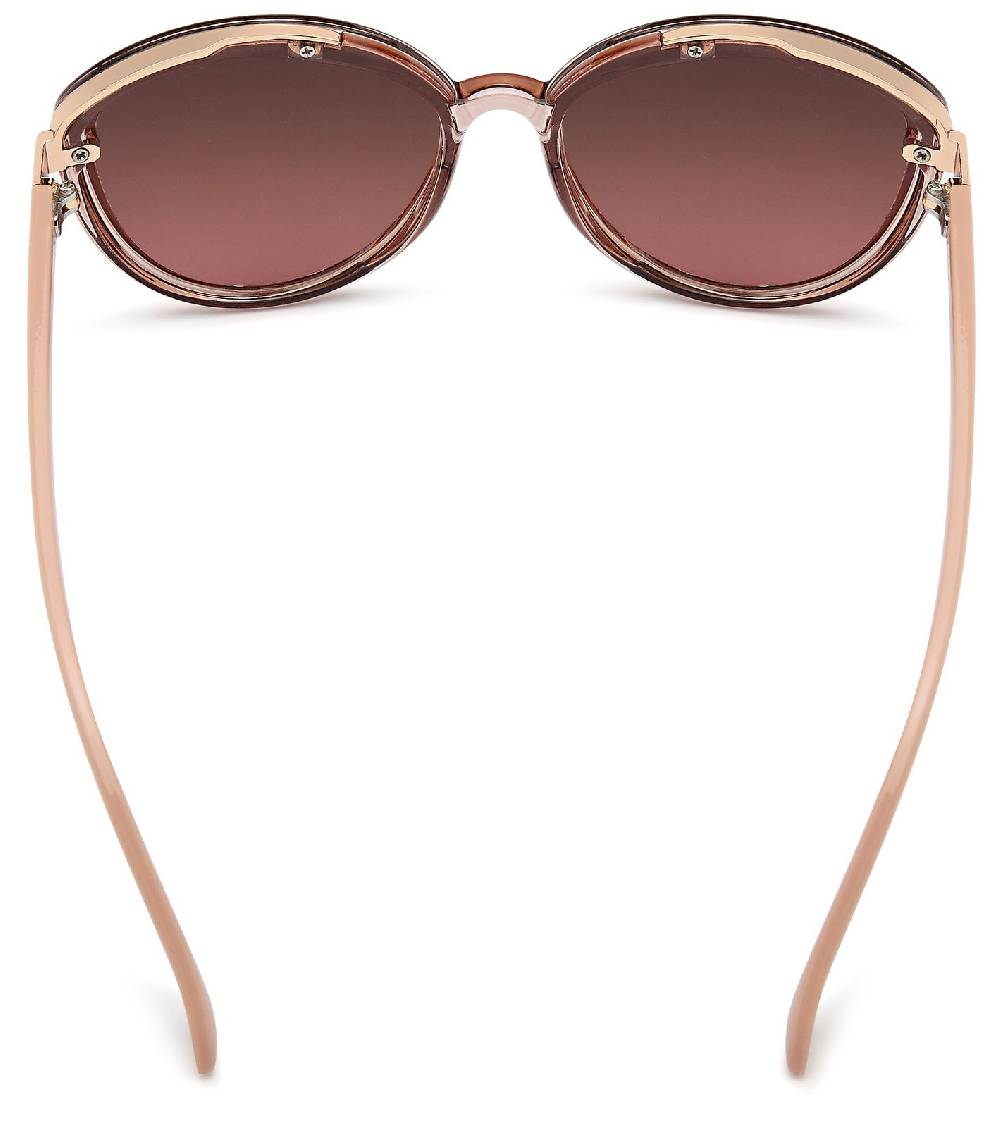 Stylebreaker Ovale Sonnenbrille - filigraner Kunststoff Rahmen Heißer Verkauf