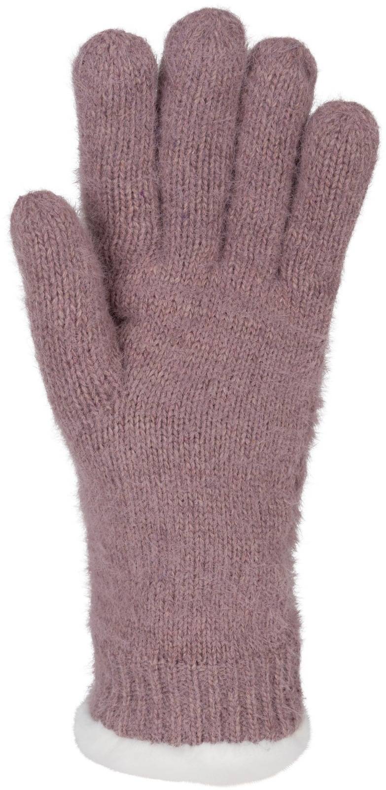 Stylebreaker Strickhandschuhe mit Reiskornmuster und Fleece Räumungsverkauf