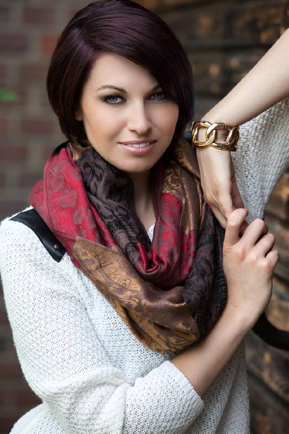 Stylebreaker Loop mit Hibiskus Blüten und Paisley Muster Sonderangebote
