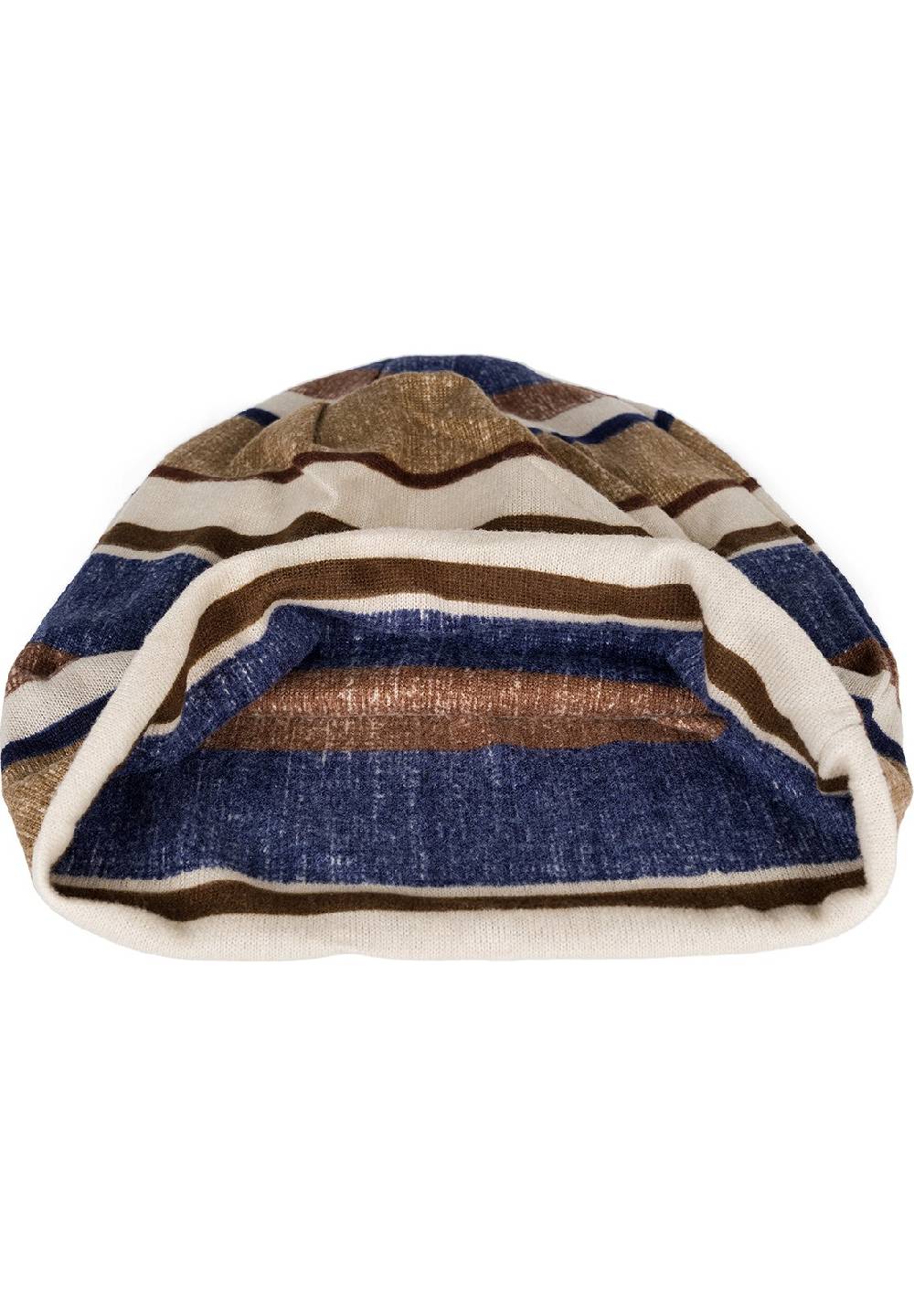 Stylebreaker Feinstrick Beanie Mütze Streifen 2025