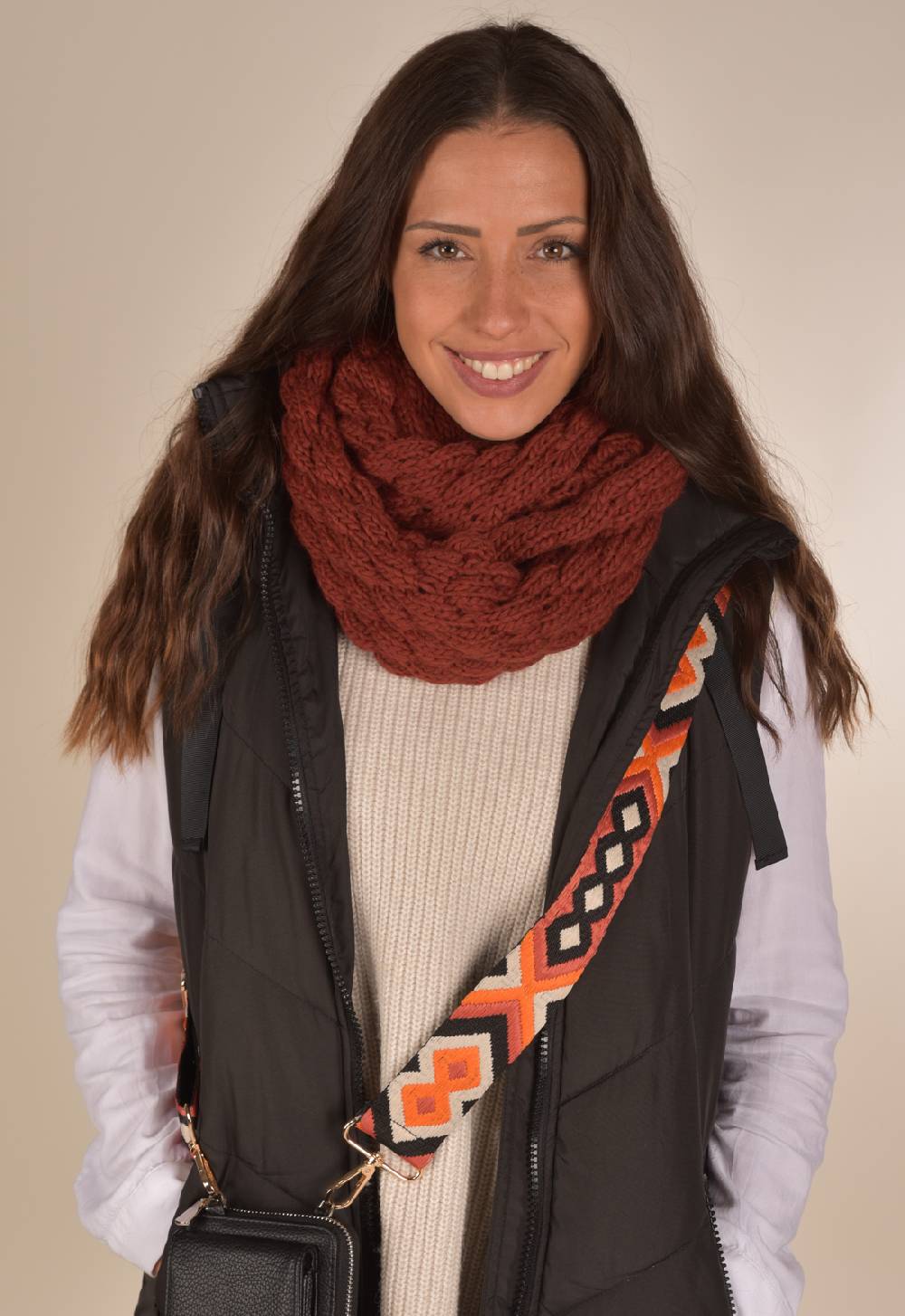 Stylebreaker Strick Loop mit Bubblemuster Online