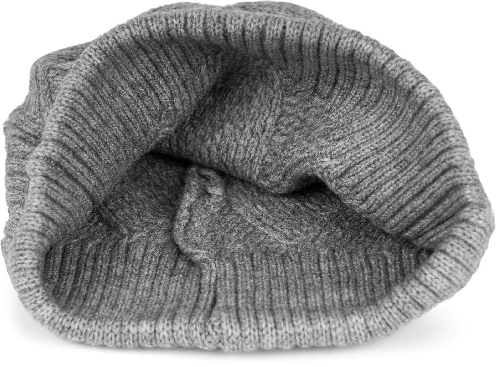 Stylebreaker Strickmütze mit Rauten Rippmuster Hotsell