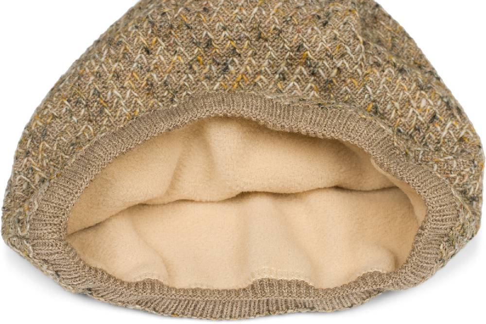 Stylebreaker Strick Beanie Mütze Dreieck Bunt mit Thermo-Fleece Limitierter Zeitrabatt