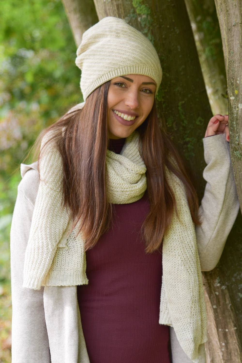 Stylebreaker Strick Beanie Mütze mit Thermo-Fleece Fabrik Onlineshop