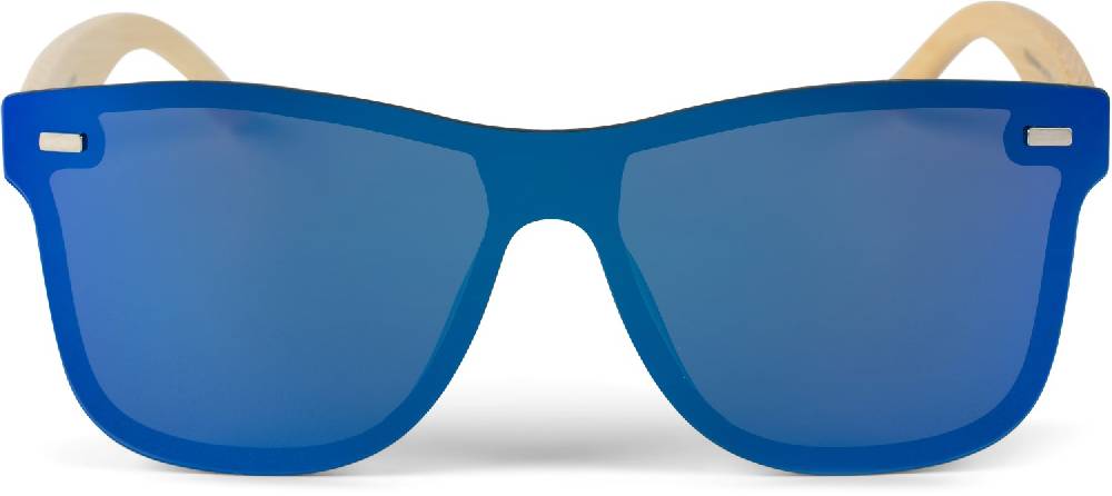 Stylebreaker Monoglas Nerd Sonnenbrille Bambus Bügel Versandkostenfrei