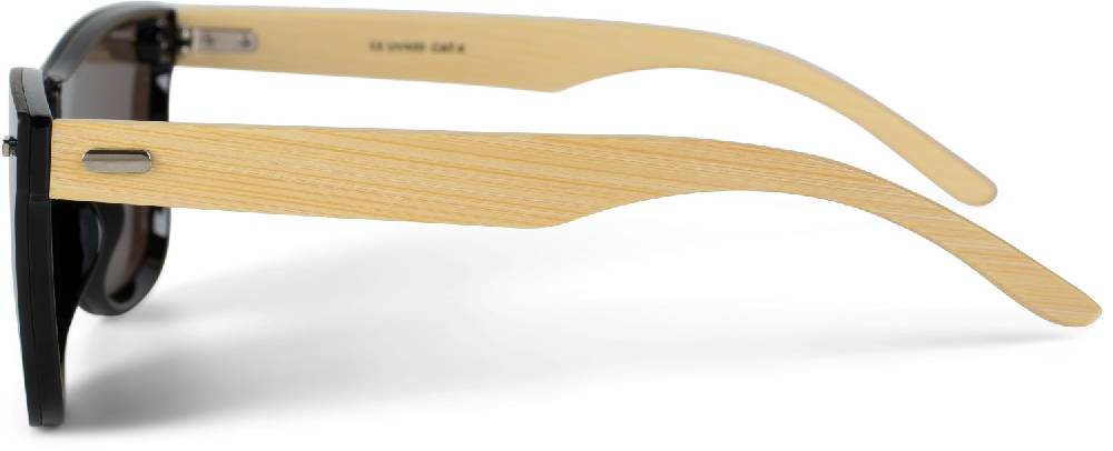 Stylebreaker Monoglas Nerd Sonnenbrille Bambus Bügel Versandkostenfrei