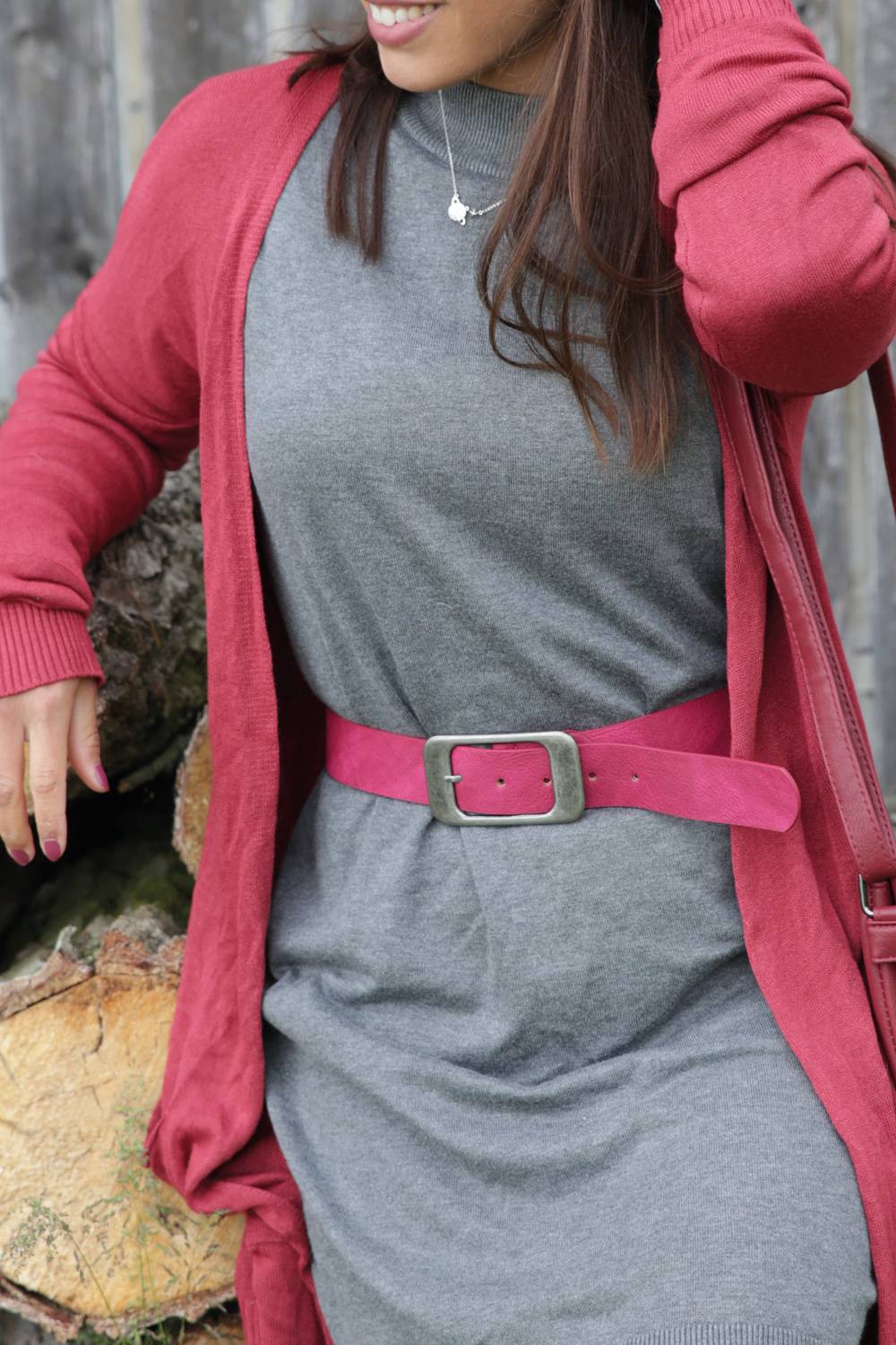 Stylebreaker Gürtel unifarben mit großer rechteckiger Schnalle Flash Sale