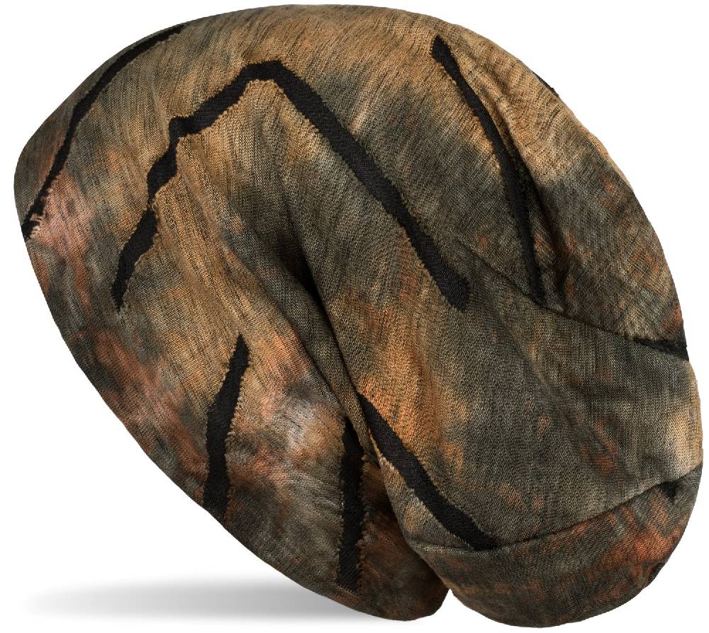 Stylebreaker Beanie Mütze Destroyed Batik Farbverlauf Cyber Monday