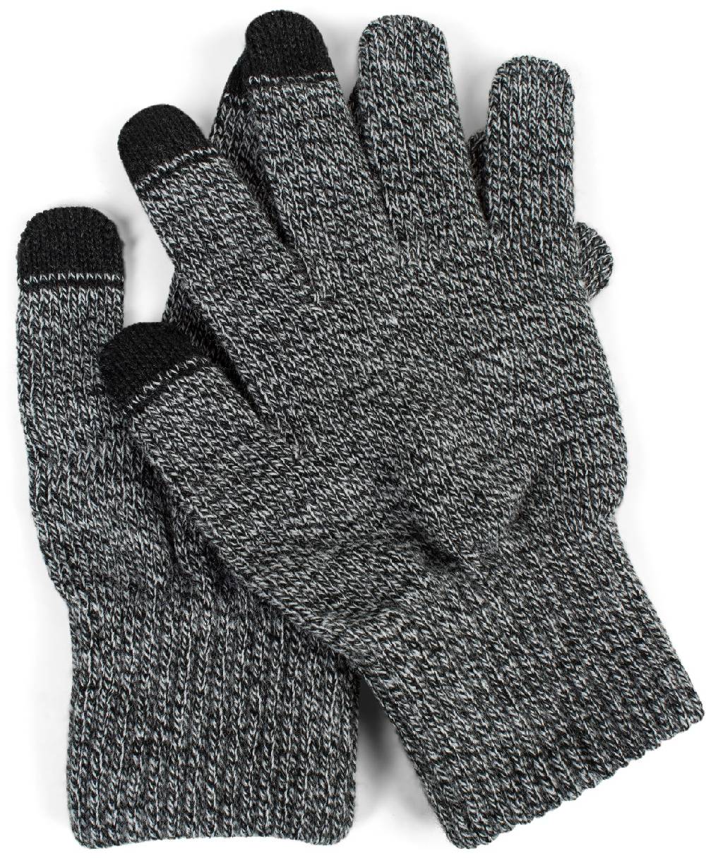 Stylebreaker Touchscreen Strick Handschuhe mit Karo Strickmuster Vatertagsangebot