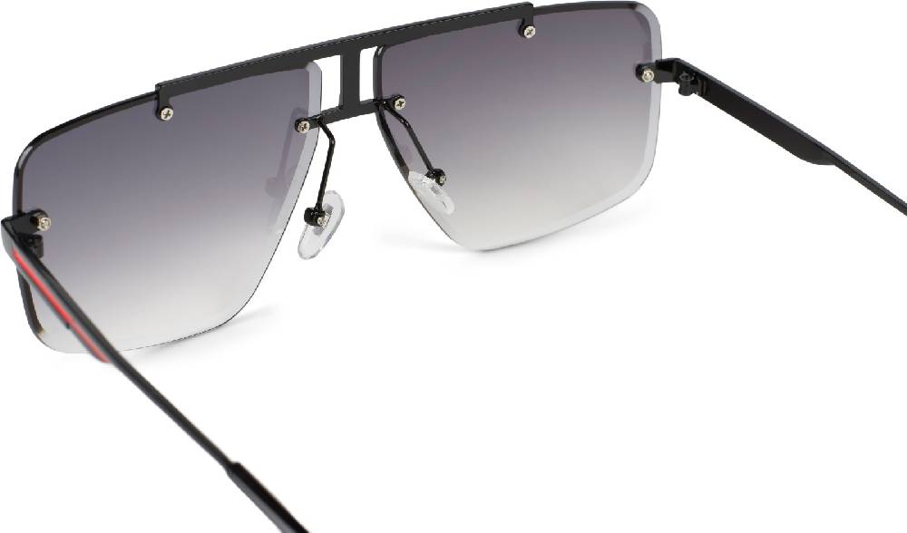 Stylebreaker Rechteckige Retro Sonnenbrille mit Diamant Schliff Exklusive Angebote