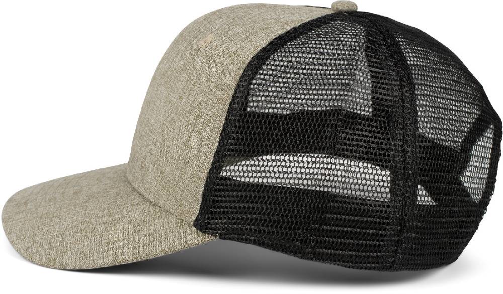 Stylebreaker Snapback Cap Meliert mit Mesh Einsatz Große Rabatte