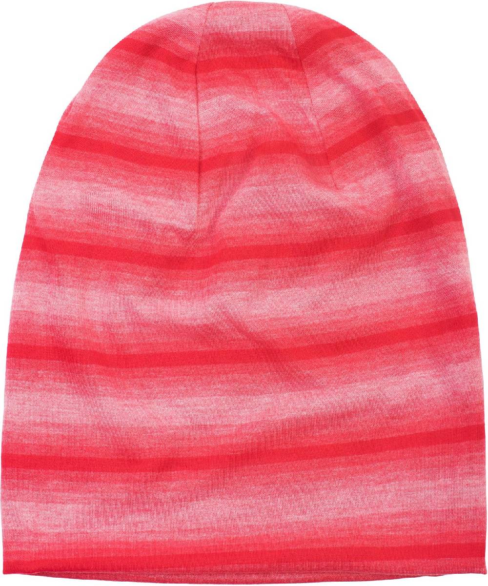 Stylebreaker Beanie Mütze mit Streifen Farbverlauf Muster Ton in Ton Neueste Stile