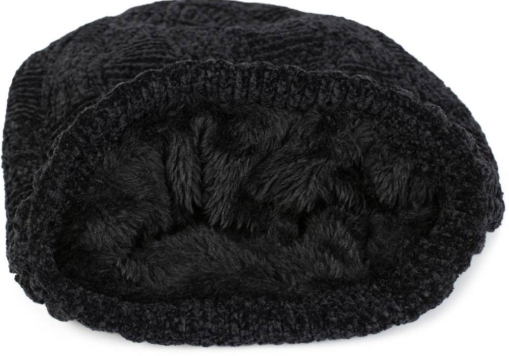 Stylebreaker Chenille Beanie Mütze mit Flecht Muster Vierteljährliche Förderung