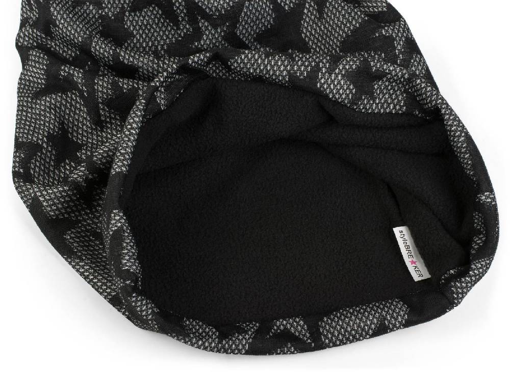 Stylebreaker Beanie mit Stern Print gemustert Günstiger Verkauf