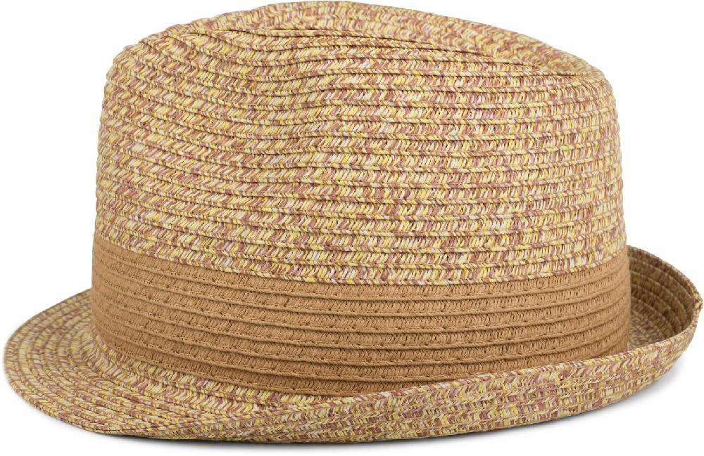 Stylebreaker Trilby Hut in Melange Optik Limitierter Zeitrabatt