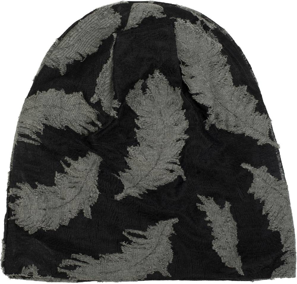 Stylebreaker Beanie mit Feder Muster Valentinstagsangebot