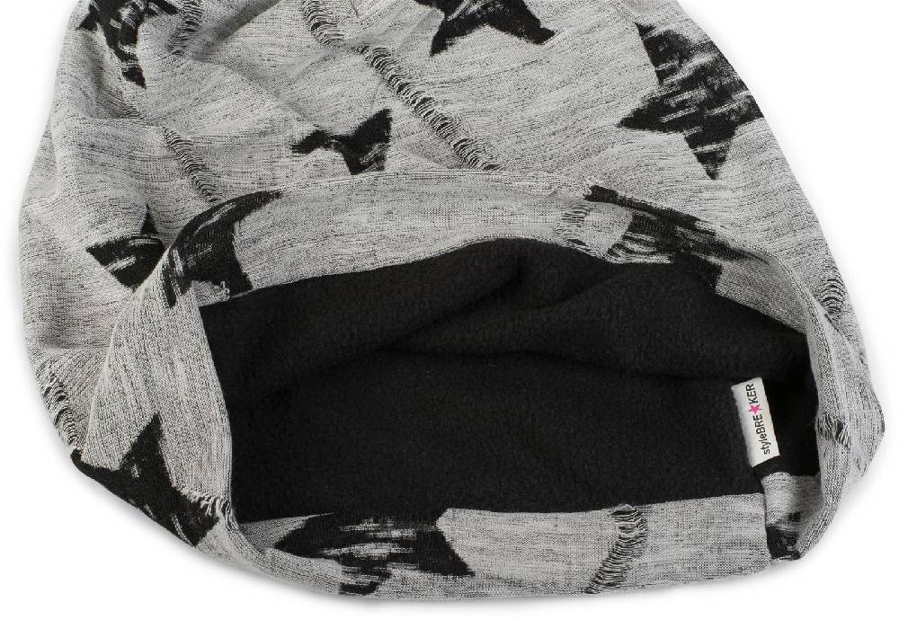 Stylebreaker Beanie Melange mit Sterne Print Bestseller