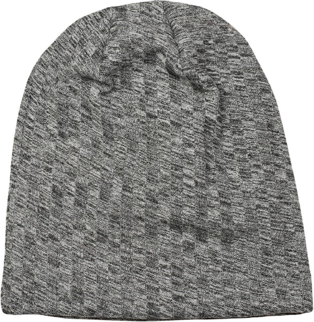 Stylebreaker Feinstrick Beanie mit Streifen Melange Saisonale Angebote