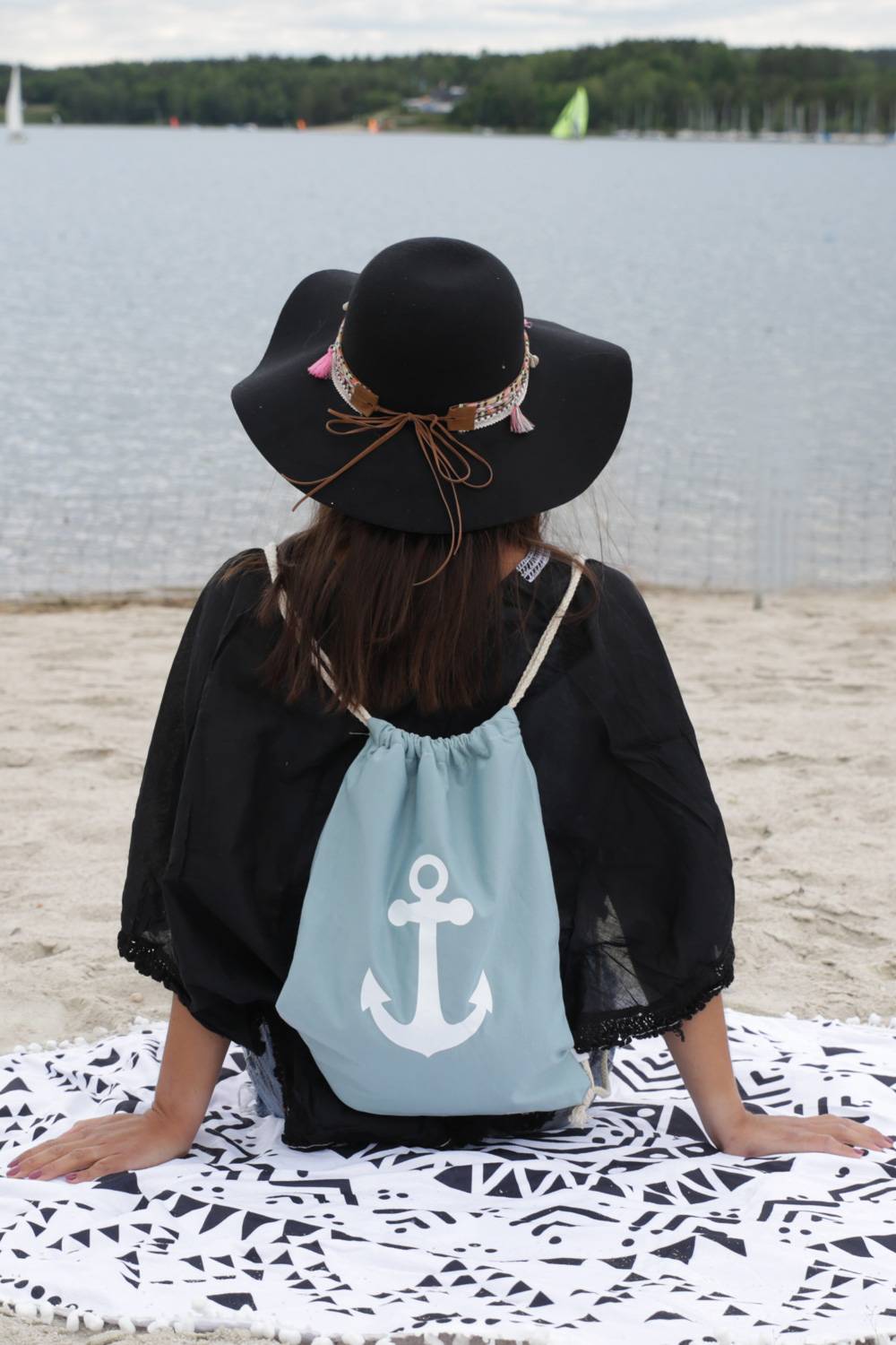 Stylebreaker Turnbeutel mit Anker Kauf eins, bekomm eins gratis