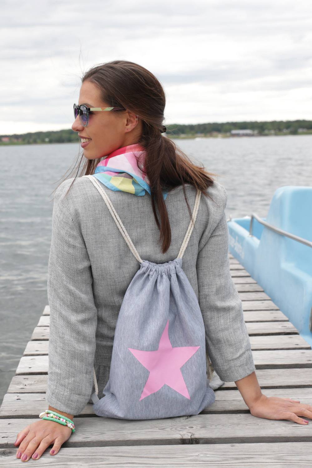 Stylebreaker Turnbeutel mit Stern Tägliche Deals