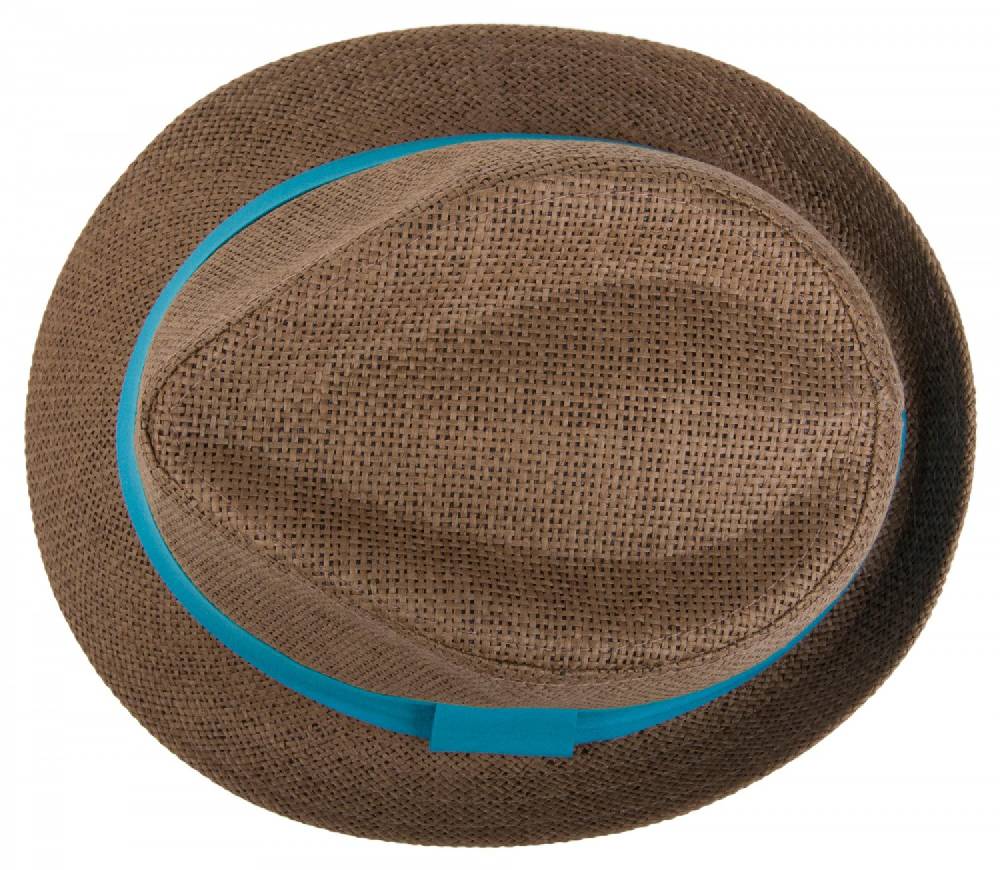 Stylebreaker Trilby Hut mit farbigem Zierband Black Friday Preise