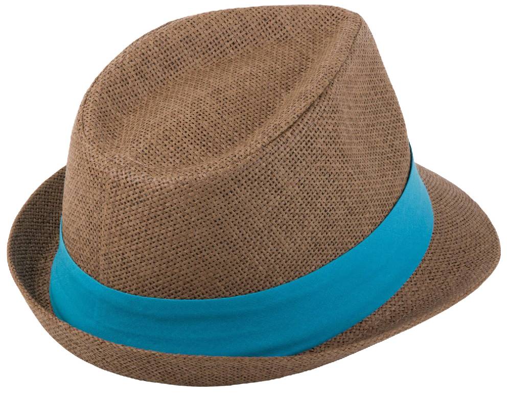Stylebreaker Trilby Hut mit farbigem Zierband Black Friday Preise