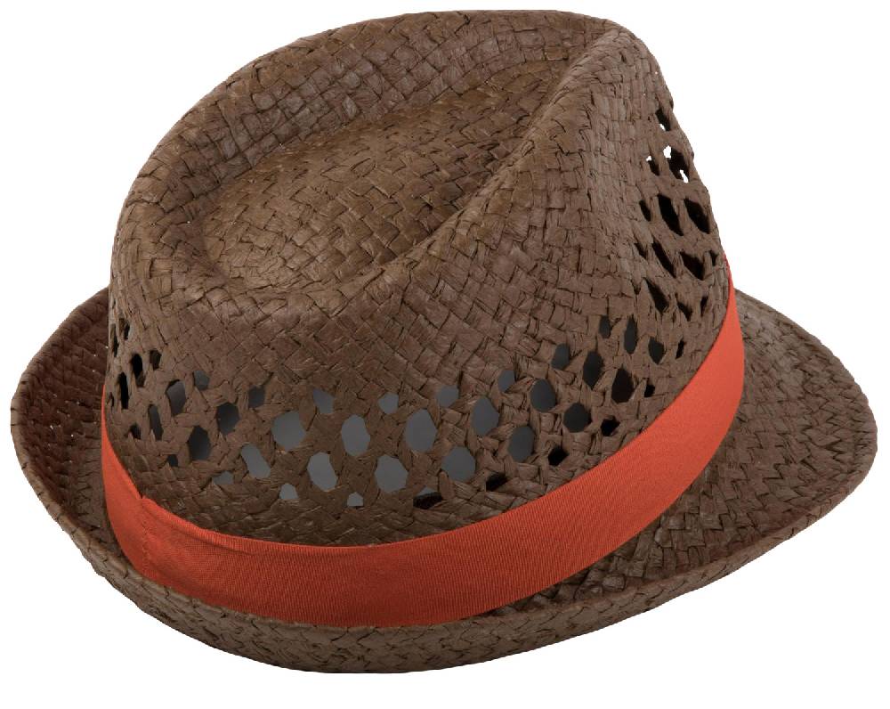 Stylebreaker Strohhut mit farbigem Zierband Im Verkauf
