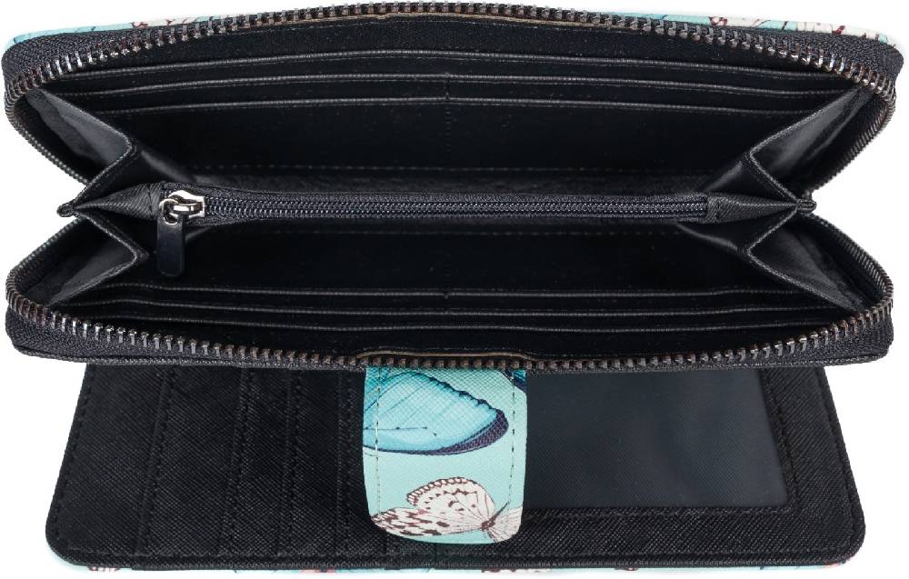Stylebreaker Geldbörse mit Schmetterling Muster Outlet