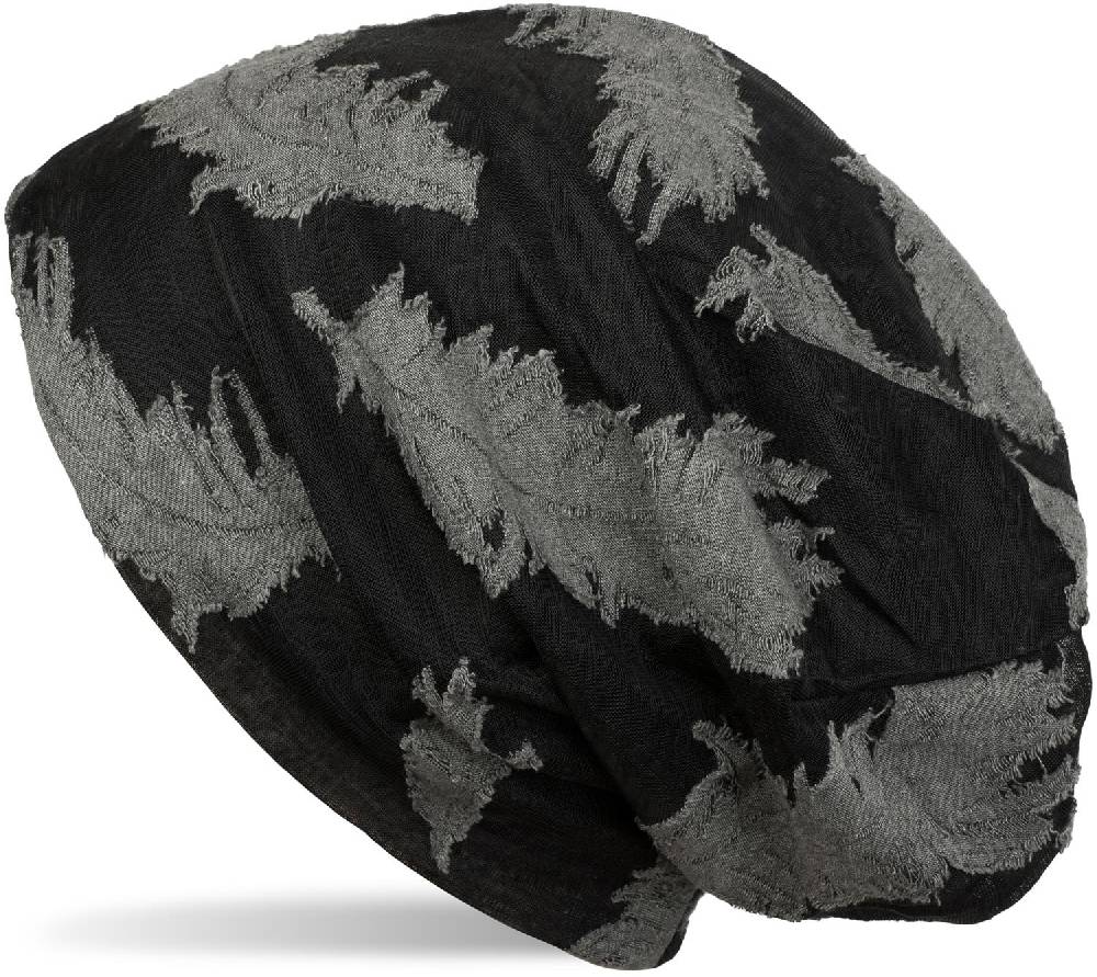 Stylebreaker Loop und Beanie Set mit gewebtem Feder Muster Angebote