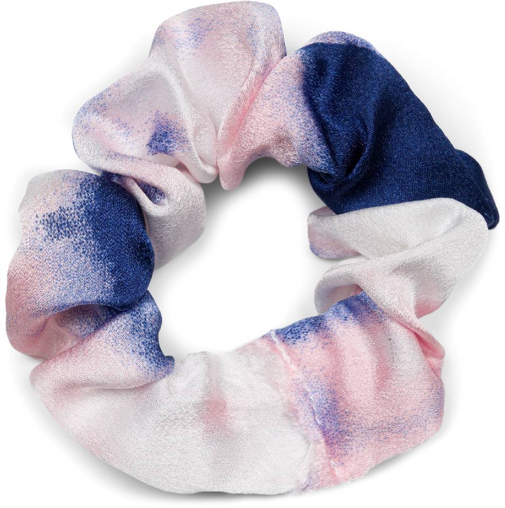 Stylebreaker Scrunchie Haargummi mit Schleife Batik Farbverlauf Black Friday