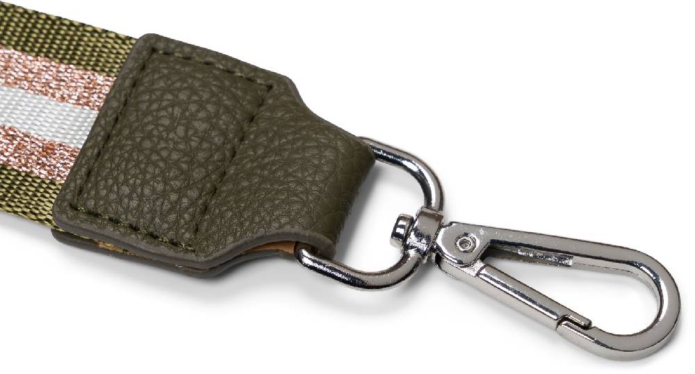 Stylebreaker Wechsel Taschengurt Metallic Streifen Muster Vatertagsangebot