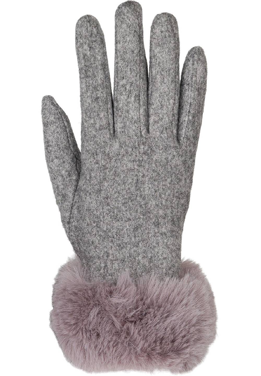 Stylebreaker Touchscreen Handschuhe mit Kunstfell Tiefpreis
