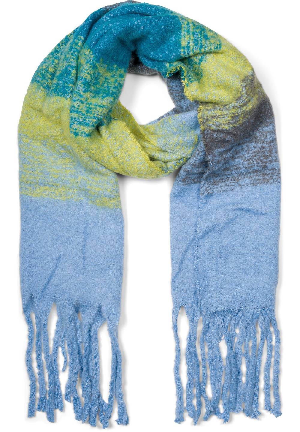 Stylebreaker Streifen Web Strickschal bunt Wochenangebot