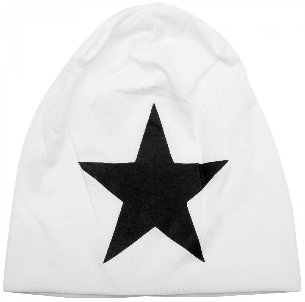 Stylebreaker Beanie mit Stern Print Zeitbegrenzte Promotion